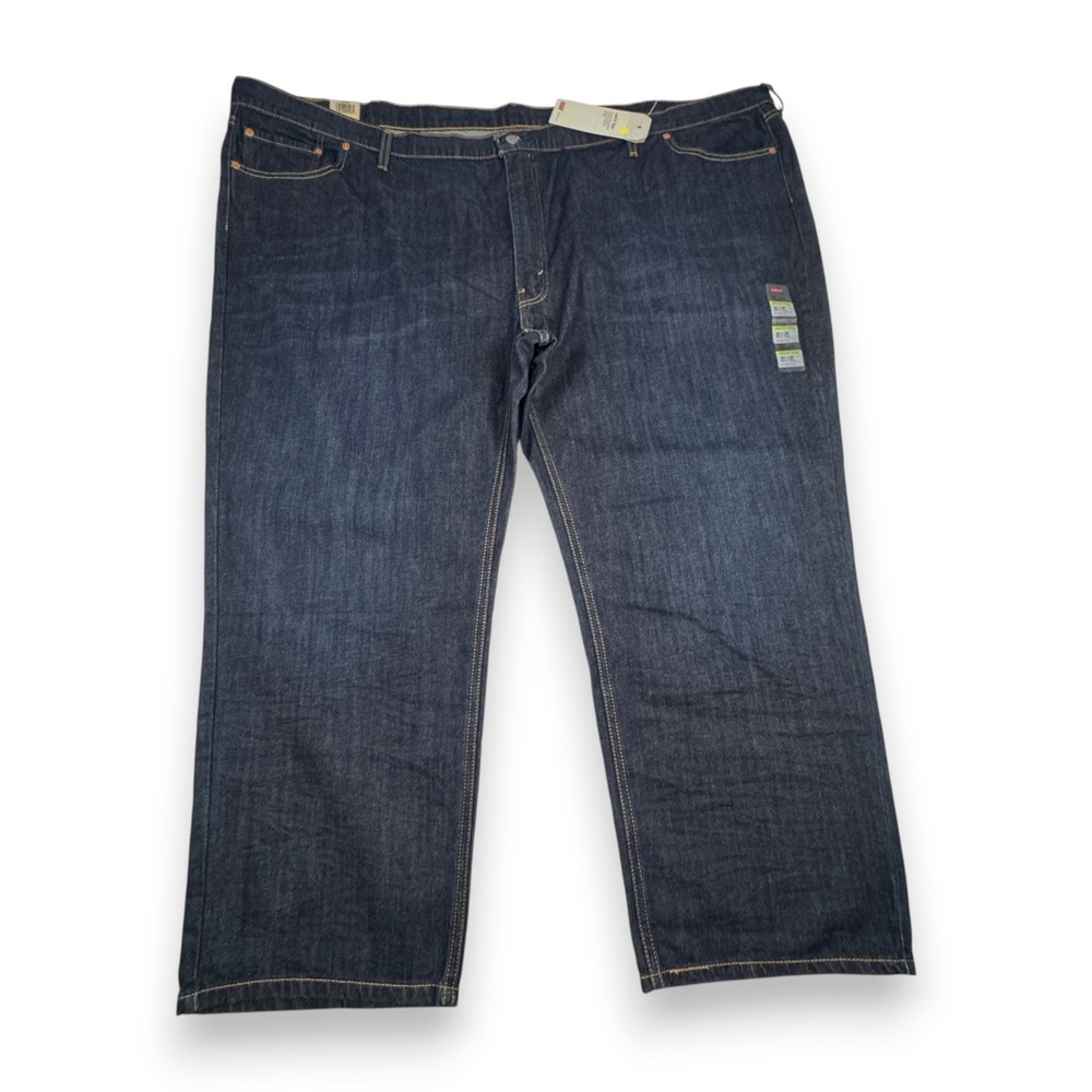 NWT Levis 541 Athletic Taper Flex Stretch Big & Tall Jeans Mens Dark Wash 60x30